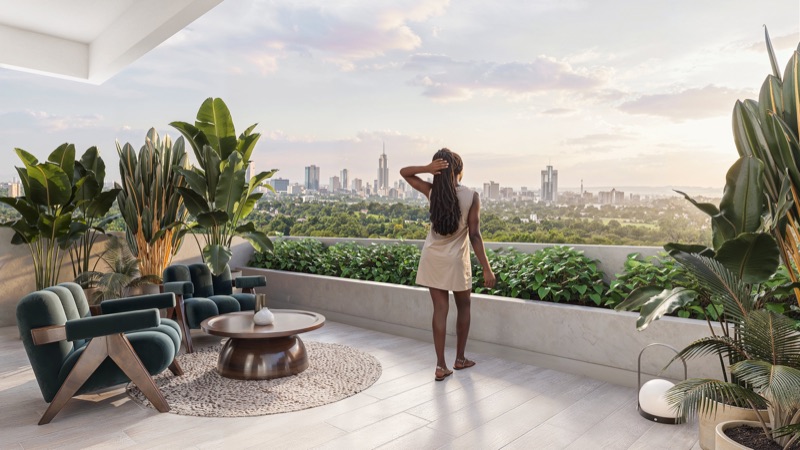 Private terrace